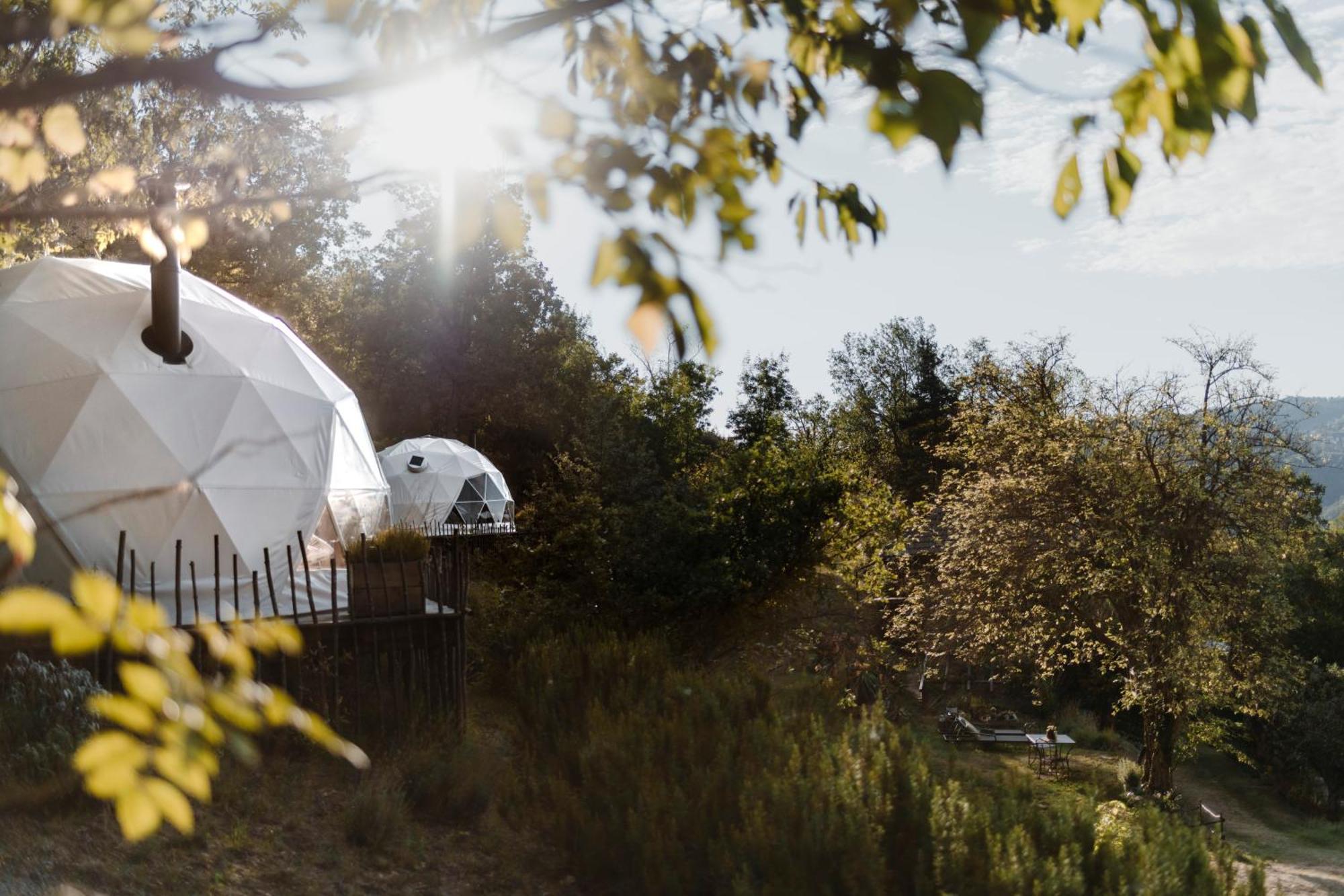 Gaia'S Spheres Gorzegno Eksteriør bilde